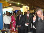 Director da izonga com Ministro da Educação de Angola